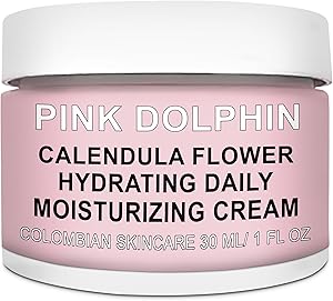Pink Dolphin Calendula Face Hydrating Daily Moisturizer 1oz Review