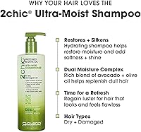 Giovanni 2Chic Ultra-Moist Avocado & Olive Oil Shampoo and Conditioner Set — image 4