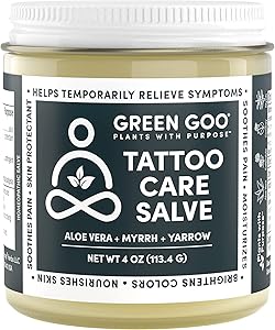 Green Goo Tattoo Care Ointment 4oz Review