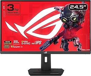 ASUS ROG Strix XG259CMS 24.5-inch 310Hz Gaming Monitor Review