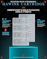 HAWINK 5RL Tattoo Needles Cartridge #10 Bugpin 1 Round Liner 40PCS — image 5