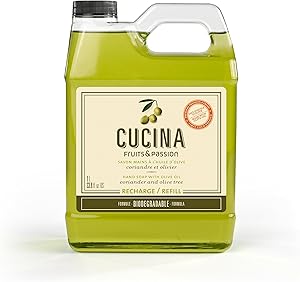 Cucina Fruits & Passion Hand Soap Refill – Sea Salt & Amalfi Lemon 1L Review