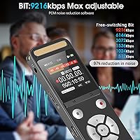 HEVAVW L139 256GB Digital Voice Recorder — image 2