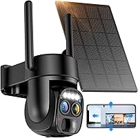 Hawkray QW6 Solar Wireless Outdoor Security Camera — image 1