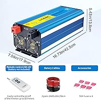 Yinleader 4000W Pure Sine Wave Inverter DC 24V to 110V/120V — image 5