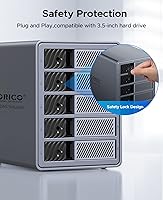 ORICO 9858RU3 5-Bay RAID HDD Enclosure 110TB — image 6
