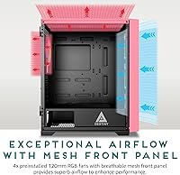 Apevia Destiny-MESH-BK Gaming PC Case — image 4