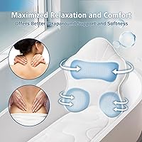 Poemland Luxury Full Body Bath Pillow - White — image 4