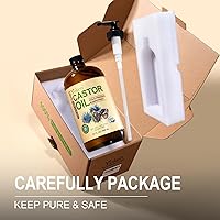 Yoken EWG Verified Castor Oil 32oz with Pump — image 8