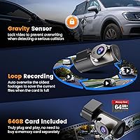 DARGYUNCEN M7 Dash Cam 4K Front & 1080P Rear — image 5