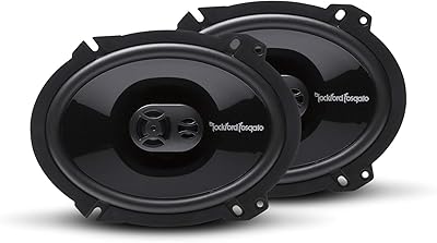 Rockford Fosgate P1683 Punch 6″x8″ 3-Way Coaxial Speakers