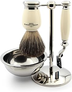 Edwin Jagger Shaving Gift Set, Ivory Review