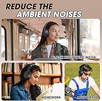 BERIBES WH305B Upgraded Hybrid Active Noise Cancelling Headphones — image 7