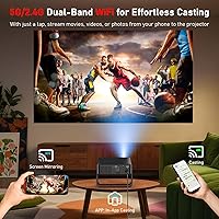 DBPOWER N5 Smart Mini Projector — image 5