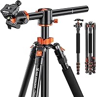 K&F Concept 74-inch Camera Tripod T254A6+BH-28L — image 1
