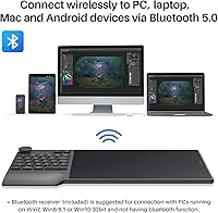 HUION Inspiroy Keydial KD200 Wireless Drawing Tablet — image 2