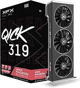 XFX Speedster QICK319 Radeon RX 6750XT 12GB GDDR6 Graphics Card