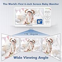 HelloBaby HB6560 Baby Monitor 6-inch IPS Screen — image 3