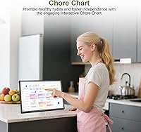 Akimart 10.1-inch Wall Planner Digital Calendar & Chore Chart — image 6