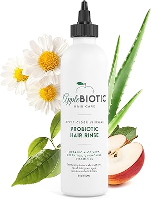 Applebiotic Apple Cider Vinegar Hair Rinse 8 oz