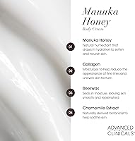 Advanced Clinicals Vitamin C Brightening Cream + Manuka Honey Body Lotion 2pc Set — image 7