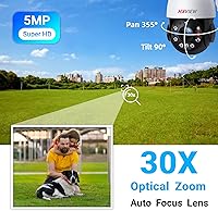 HXVIEW BU-E580 5MP PTZ Camera with 30X Optical Zoom — image 2