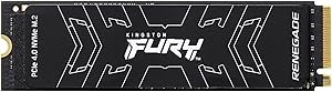 Kingston FURY Renegade 2TB PCIe Gen 4.0 NVMe M.2 SSD