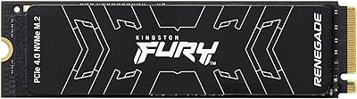Kingston FURY Renegade 2TB PCIe Gen 4.0 NVMe M.2 SSD