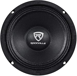Rockville RM68PRO 6.5” Midrange Car Speaker, 200W Review