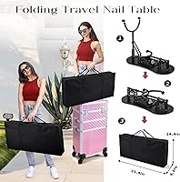 Faquenc Nail Table with Dust Collector — image 7