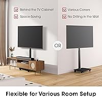 AOKCOS Rolling TV Stand for 43-75 Inch TVs — image 7