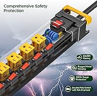 Green Box Innovations 6 Outlet Heavy Duty Power Strip — image 5