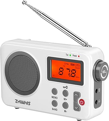 ZHIWHIS ZWS-8801 Portable AM/FM/Shortwave Radio