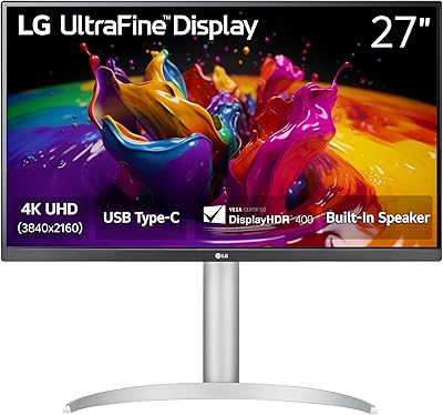LG 27UP850K-W 27-inch 4K UHD IPS Monitor