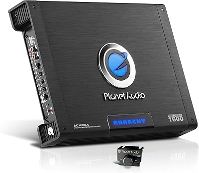 Planet Audio AC1600.4 Anarchy Series 4-Channel Car Amplifier