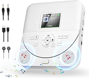 Erasiny CD535B Portable CD Player with Bluetooth Review