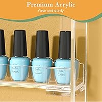 FEMELI 21 * 21 Inch Nail Polish Wall Rack — image 4