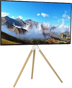 VIVO STAND-TV65AW Artistic Easel TV Stand, 45-65 inch Review