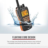 Cobra MR HH600FLTBTGPS Handheld Floating VHF Marine Radio — image 2