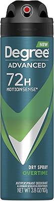 Degree Men Antiperspirant Dry Spray Overtime 3.8 oz