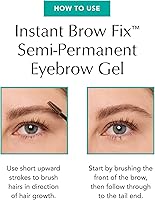 Thrive Causemetics Instant Brow Fix Semi-Permanent Eyebrow Gel, Nan (Charcoal) — image 5