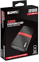 Emtec X200 Power Plus 256GB mSATA Portable SSD — image 3