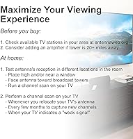 GE Hover Amplified HD Digital TV Antenna 37075 — image 9