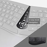 Perixx Periduo-605 Wireless Ergonomic Split Keyboard and Vertical Mouse Combo — image 5