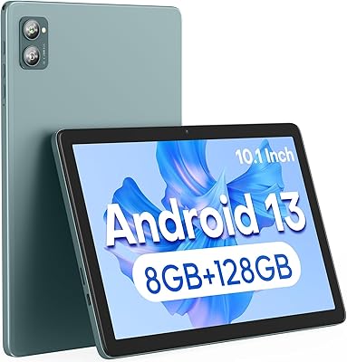 Xiskt A5505 Android 13 Tablet 10.1-inch 128GB Storage
