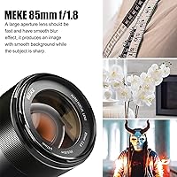 Meike 85mm F1.8 Auto Focus Portrait Lens for Nikon F Mount — image 7