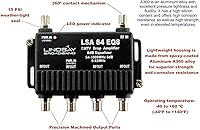 Lindsay LSA84-EQ8 4-Port TV Signal Amplifier — image 6