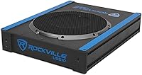 Rockville USS10 800W 10″ Slim Under-Seat Active Subwoofer — image 4