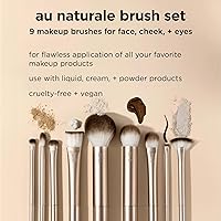 Real Techniques 9 Piece Au Naturale Makeup Brush Set — image 3