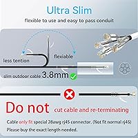Sokqovt Cat6a Ethernet Cable 300ft — image 5